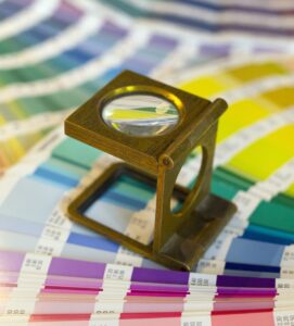 color chart, magnifying glass, printer, printing press, color, pantone, pantonier, cmyk, printer, printer, printer, printing press, printing press, printing press, printing press, printing press, pantone, cmyk